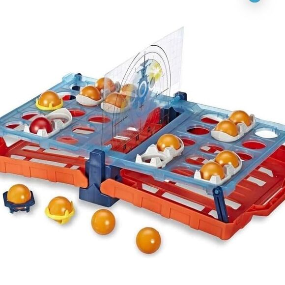 Battleship Shots Game Strategy Ball-Bouncing Game, Ages 8 and Up - Picture 2 of 5